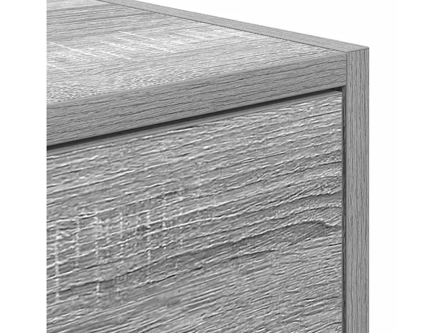 Gabinete de TV con cajón Gris sonoma 100 x 31 x 25.5 cm