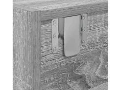 Gabinete de TV con cajón Gris sonoma 100 x 31 x 25.5 cm