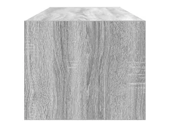 Gabinete de TV con cajón Gris sonoma 100 x 31 x 25.5 cm
