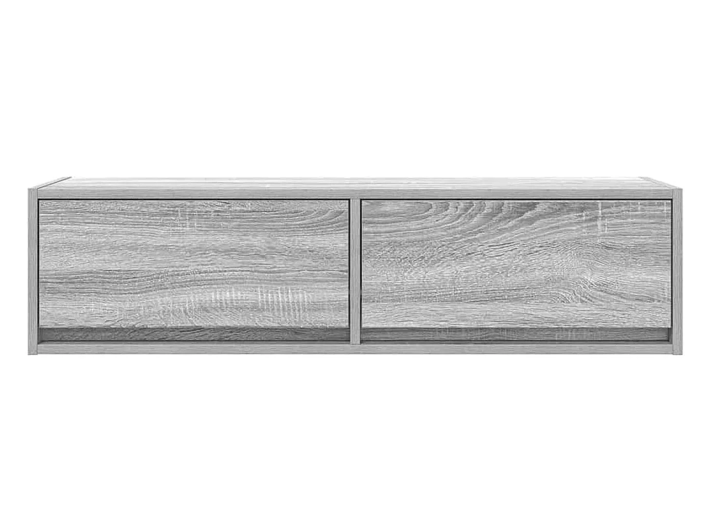Gabinete de TV con cajón Gris sonoma 100 x 31 x 25.5 cm