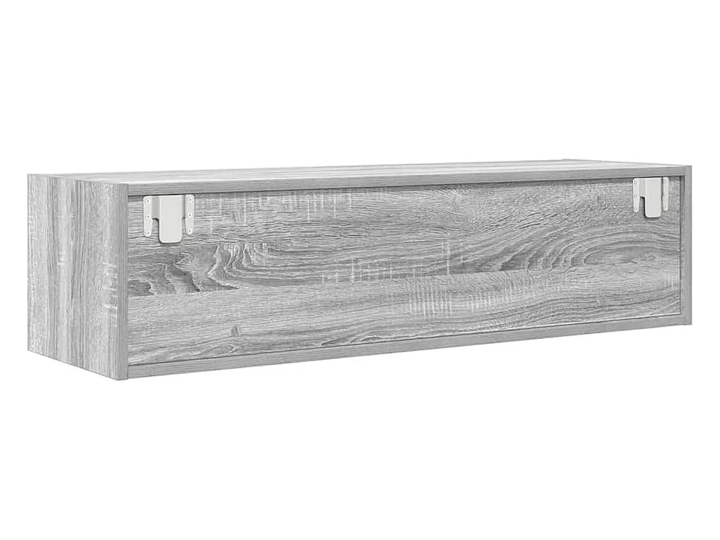 Gabinete de TV con cajón Gris sonoma 100 x 31 x 25.5 cm