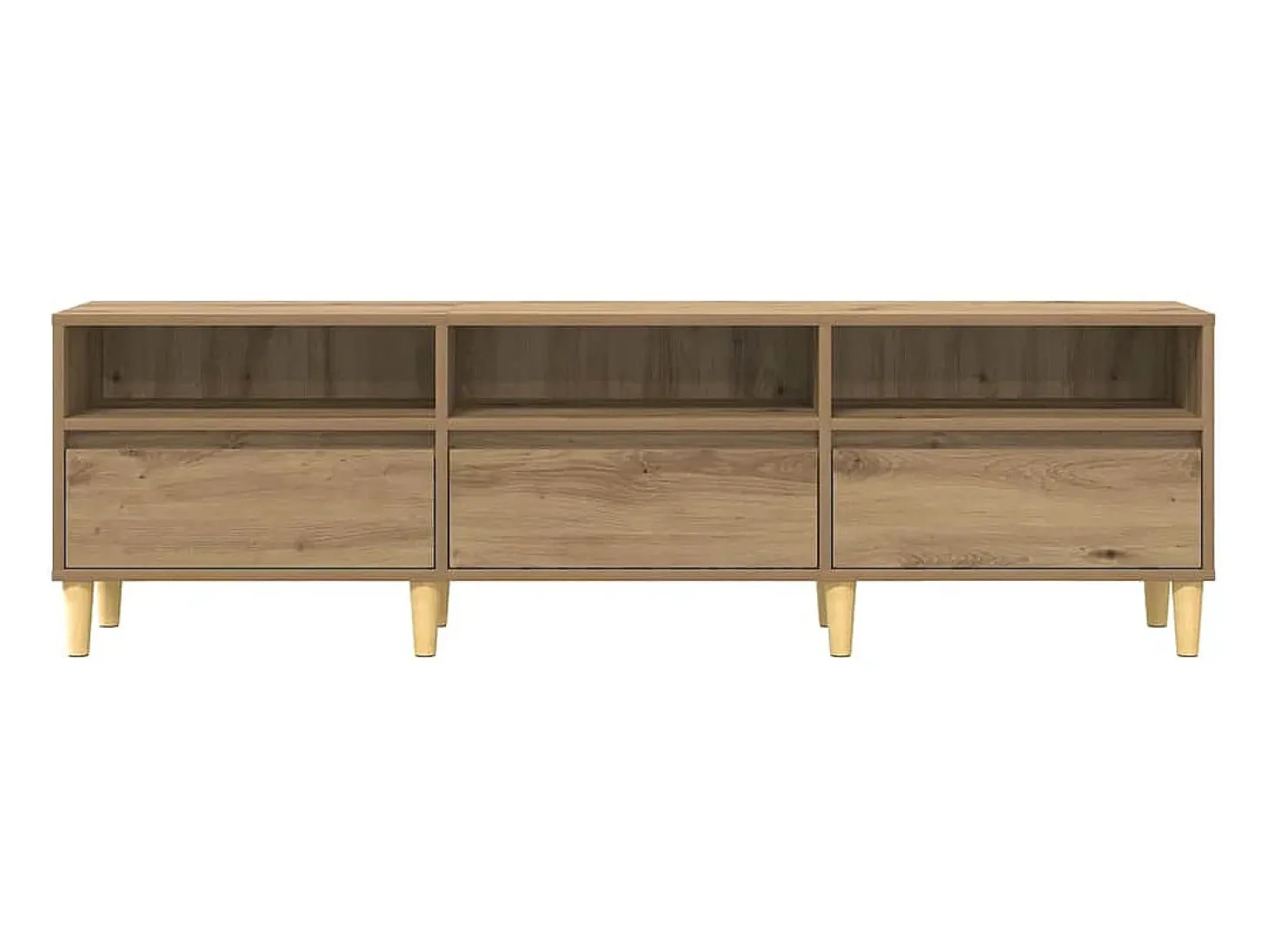 Gabinete de TV con cajón Roble artisan 150 x 30 x 45 cm
