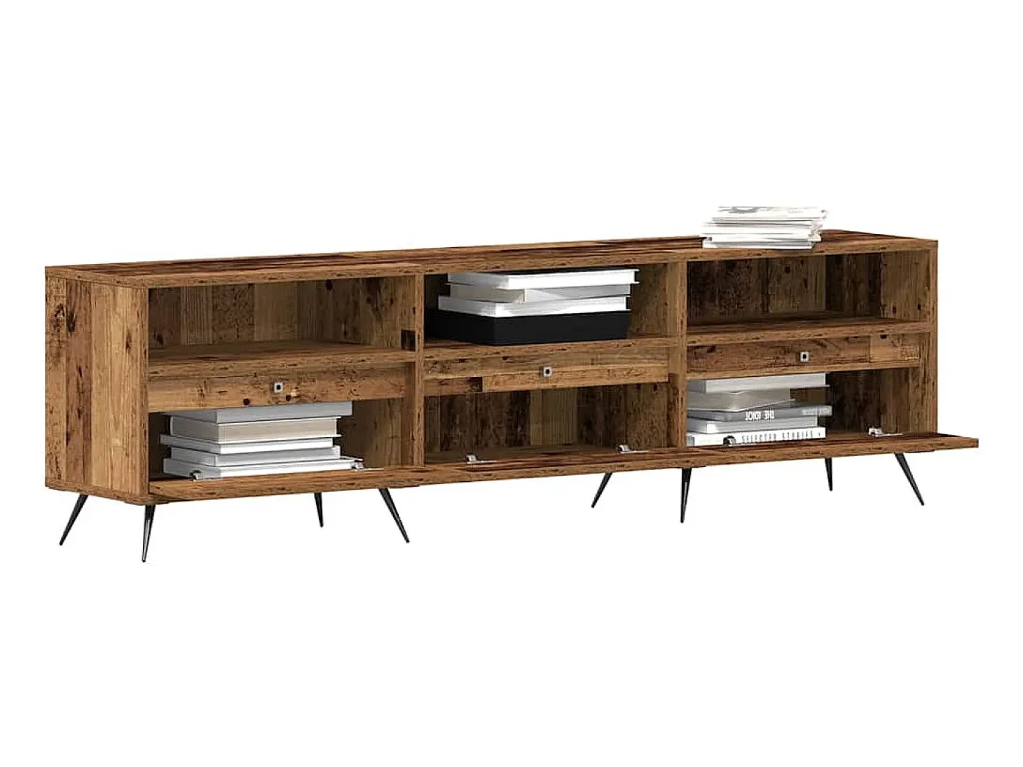 Gabinete de TV Madera vieja 150 x 30 x 44.5 cm