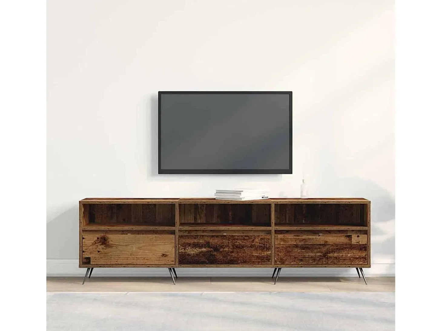 Gabinete de TV Madera vieja 150 x 30 x 44.5 cm