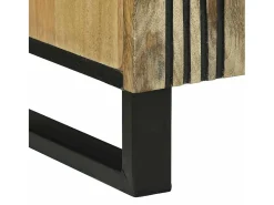 Gabinete de TV Marrón 105 x 33 x 46 cm madera maciza de mango