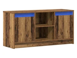 Gabinete de TV Marrón 100 x 34 x 50 cm Madera contrachapada