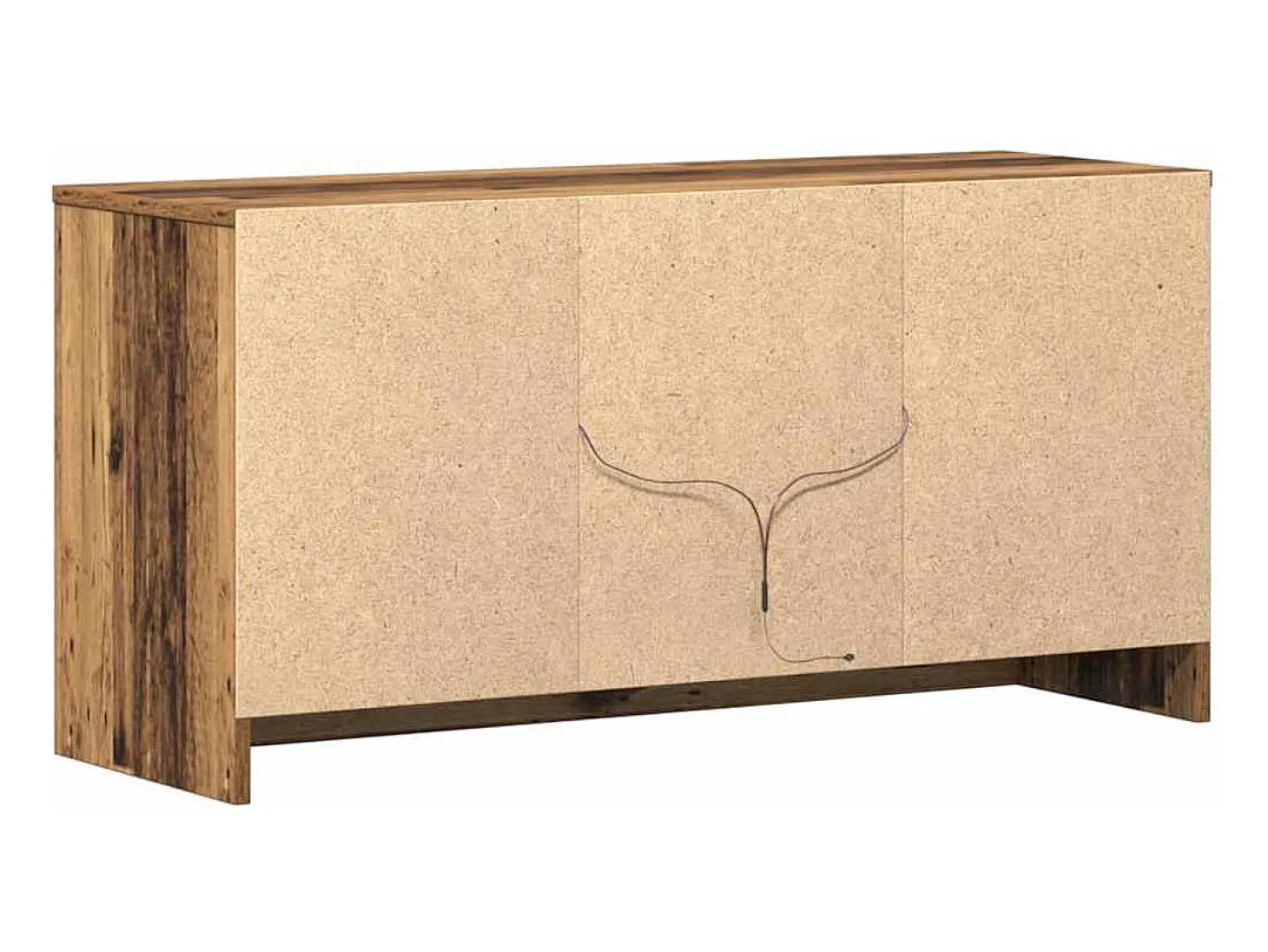 Gabinete de TV Marrón 100 x 34 x 50 cm Madera contrachapada