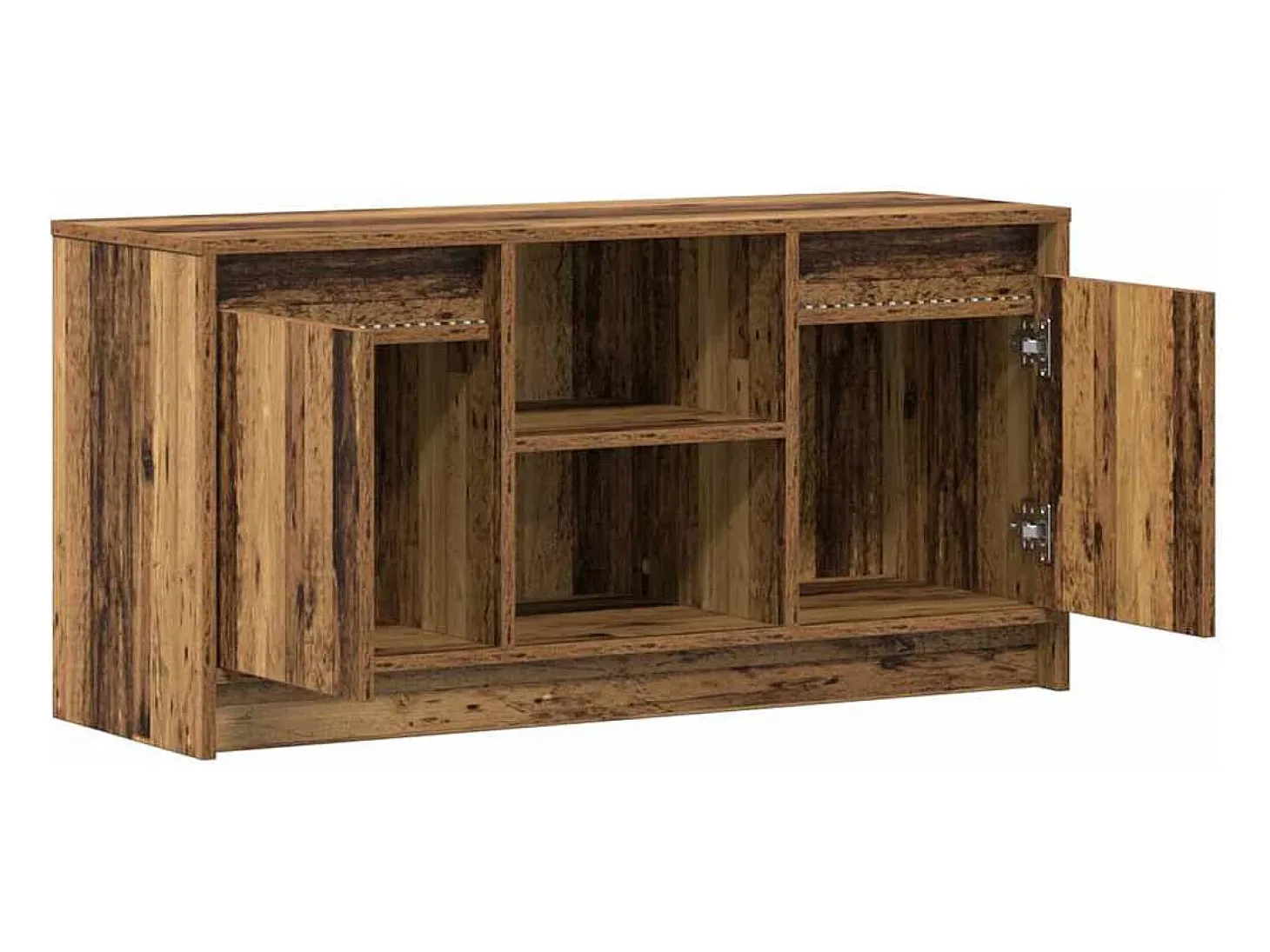 Gabinete de TV Marrón 100 x 34 x 50 cm Madera contrachapada
