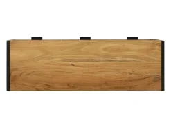 Gabinete de TV Marrón 100 x 35 x 50 cm Madera maciza de Acacia