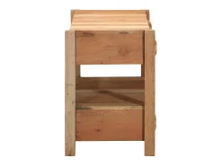Gabinete de TV Marrón 83 x 33 x 46 cm Madera maciza recuperada