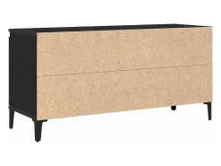 Gabinete de TV Negro 102 x 35 x 50 cm Madera contrachapada