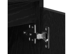 Gabinete de TV Negro 102 x 35 x 50 cm Madera contrachapada