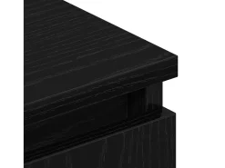 Gabinete de TV Negro 102 x 35 x 50 cm Madera contrachapada