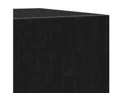 Gabinete de TV Negro 160 x 35 x 40 cm Madera contrachapada
