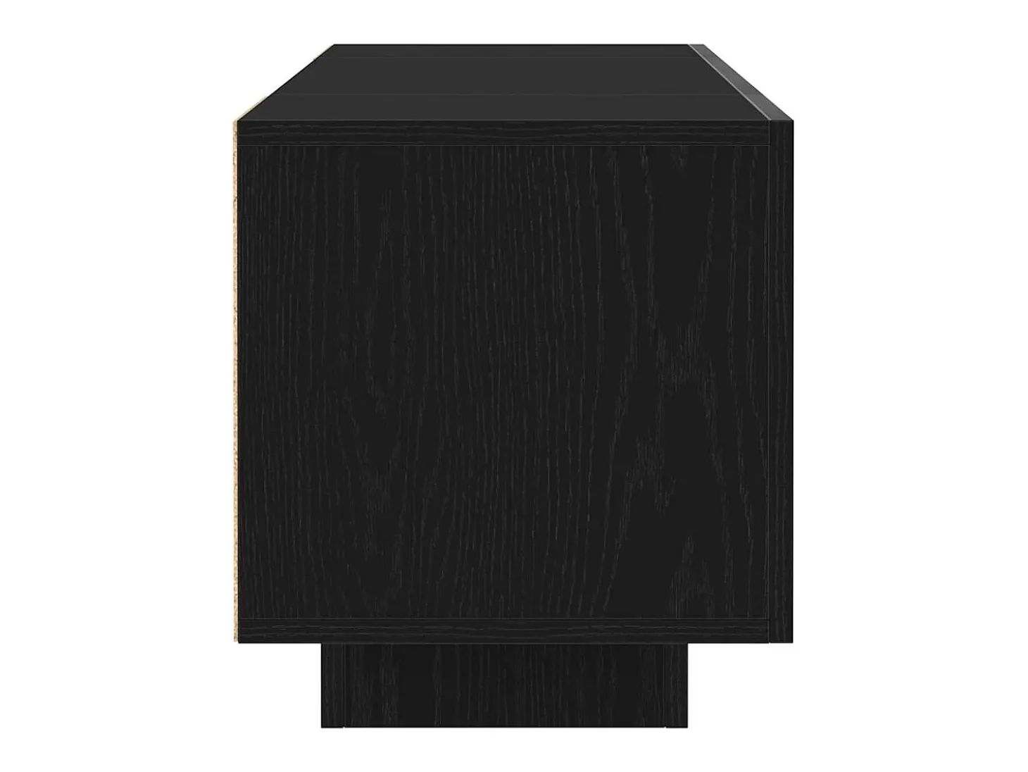 Gabinete de TV Negro 160 x 35 x 40 cm Madera contrachapada