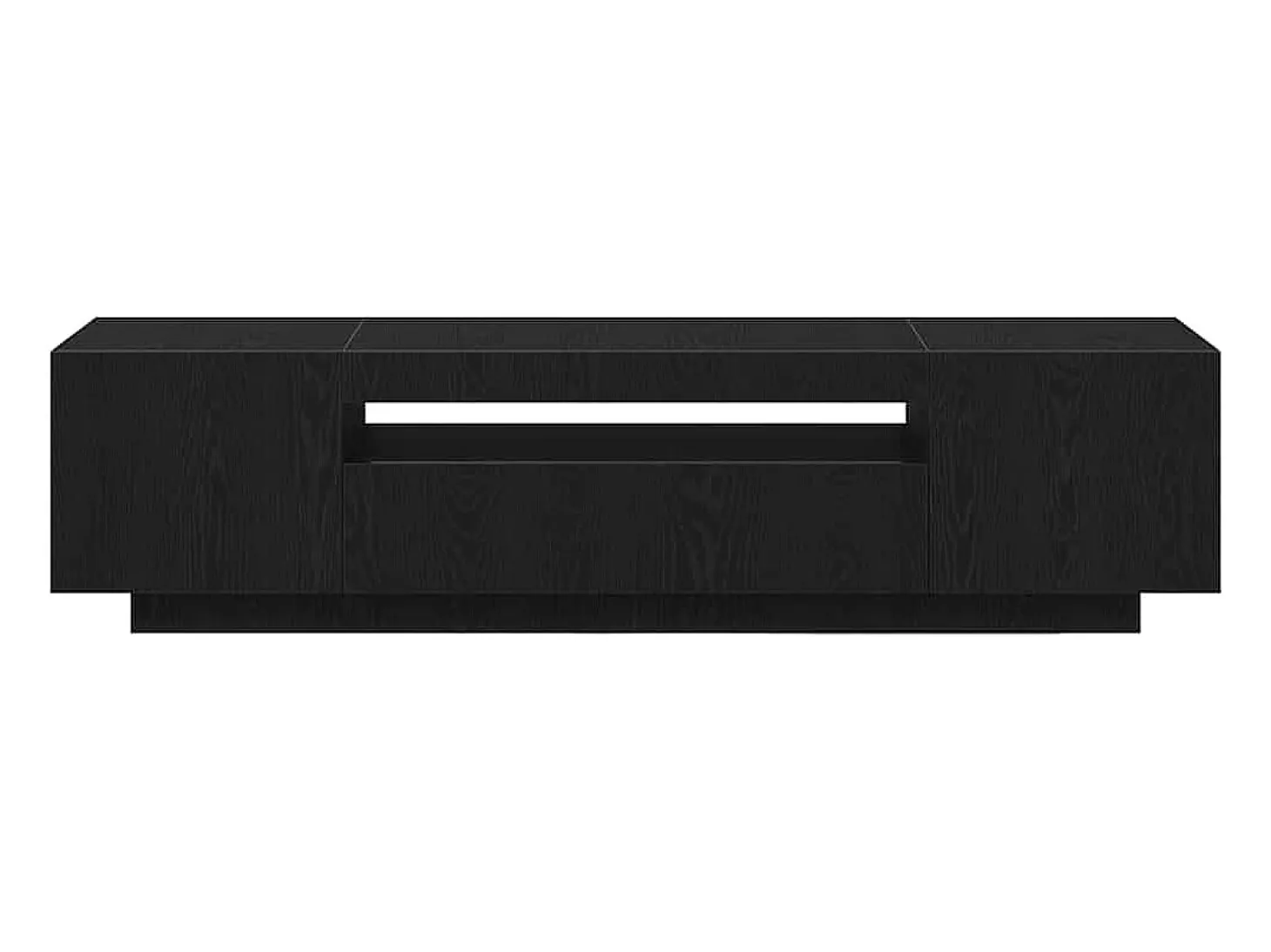 Gabinete de TV Negro 160 x 35 x 40 cm Madera contrachapada