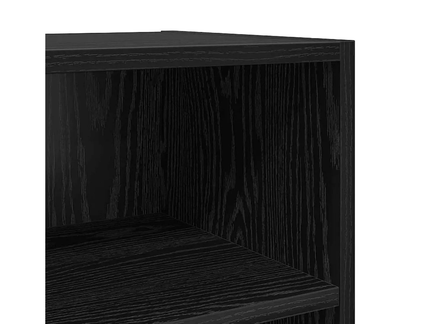 Gabinete de TV Negro 69.5 x 30 x 50 cm Madera contrachapada
