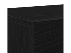 Gabinete de TV Roble negro 150 x 30 x 50 cm