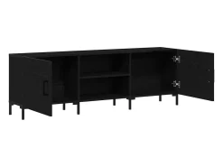 Gabinete de TV Roble negro 150 x 30 x 50 cm