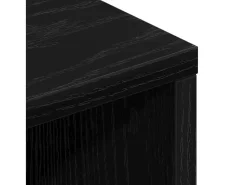 Gabinete de TV Roble negro 150 x 30 x 44.5 cm