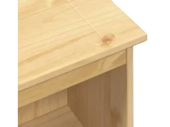 Garden Furniture - Estantería Corona madera maciza de pino 46x29x100 cm
