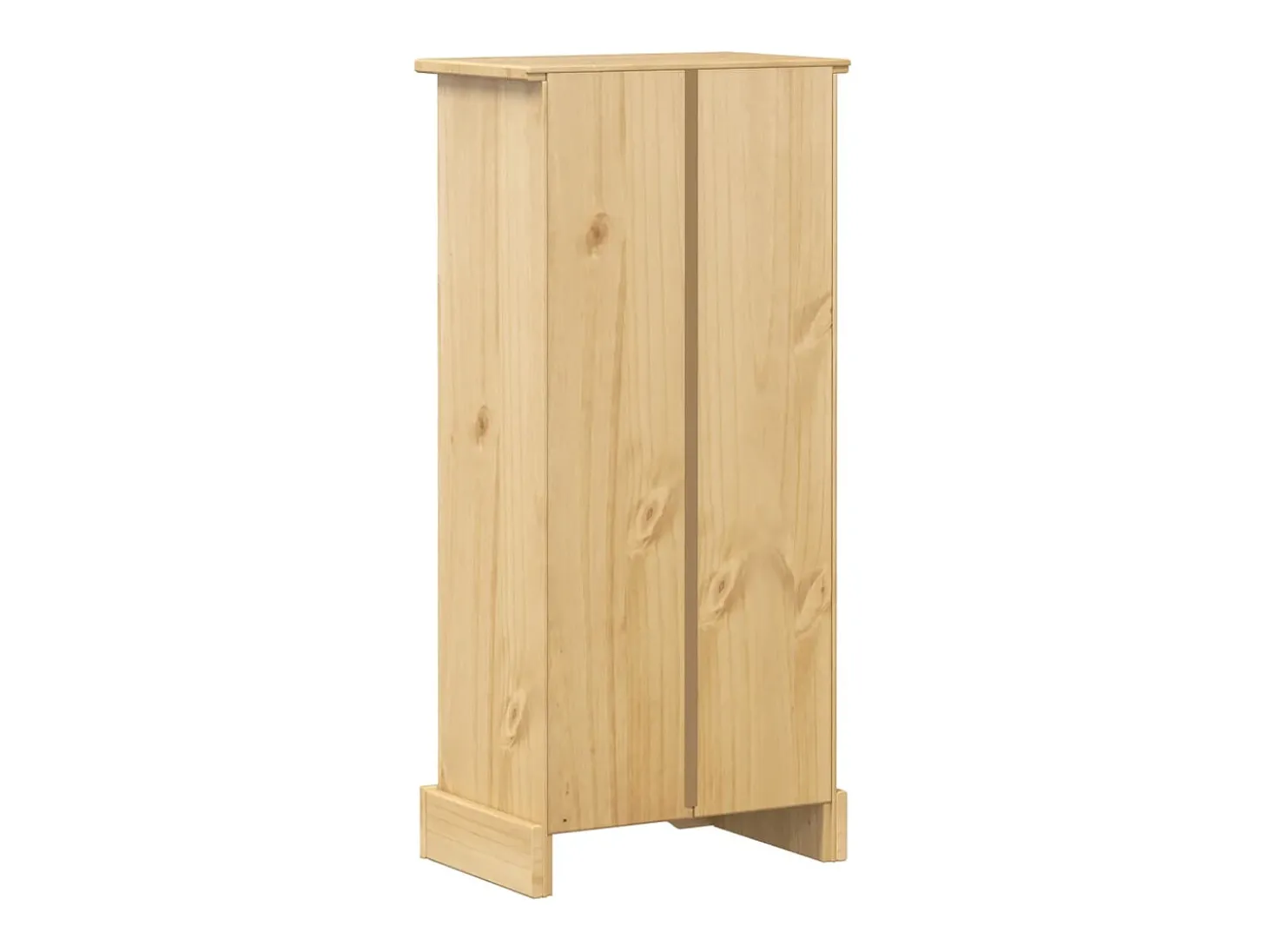 Garden Furniture - Estantería Corona madera maciza de pino 46x29x100 cm