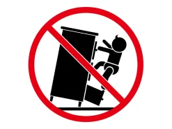 Garden Furniture - Estantería moderna con 3 estantes de madera blanca