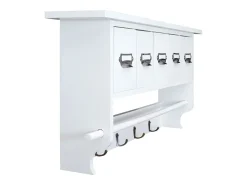 Guardarropa MCW-C49, blanco