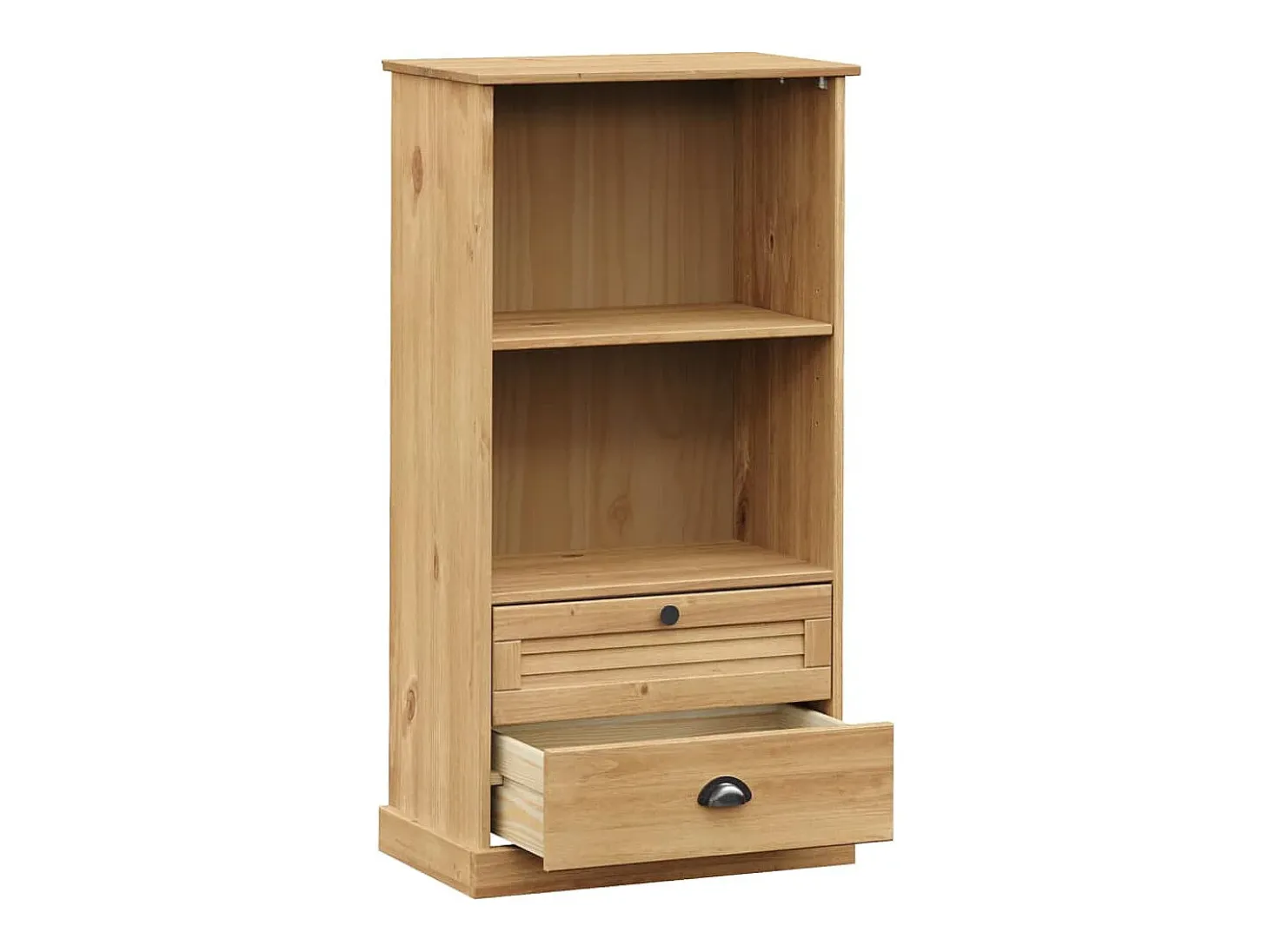 Gudvord Librería VIGO madera maciza de pino 60x35x114,5 cm