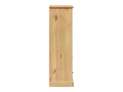 Gudvord Librería VIGO madera maciza de pino 60x35x114,5 cm