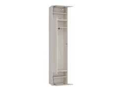 HAGA - Armario para recibidor o pasillo con 3 puertas - Armario ropero - beige cachemira