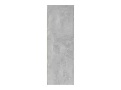 Hoeselt Mueble para TV madera contrachapada gris hormigón 30,5x30x90 cm