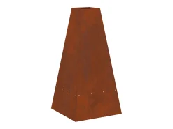 Hoguera Marrón 50 x 50 x 100 cm Acero