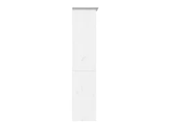 Hydesville Librería BODO 5 estantes madera maciza pino blanco 82x40x173 cm