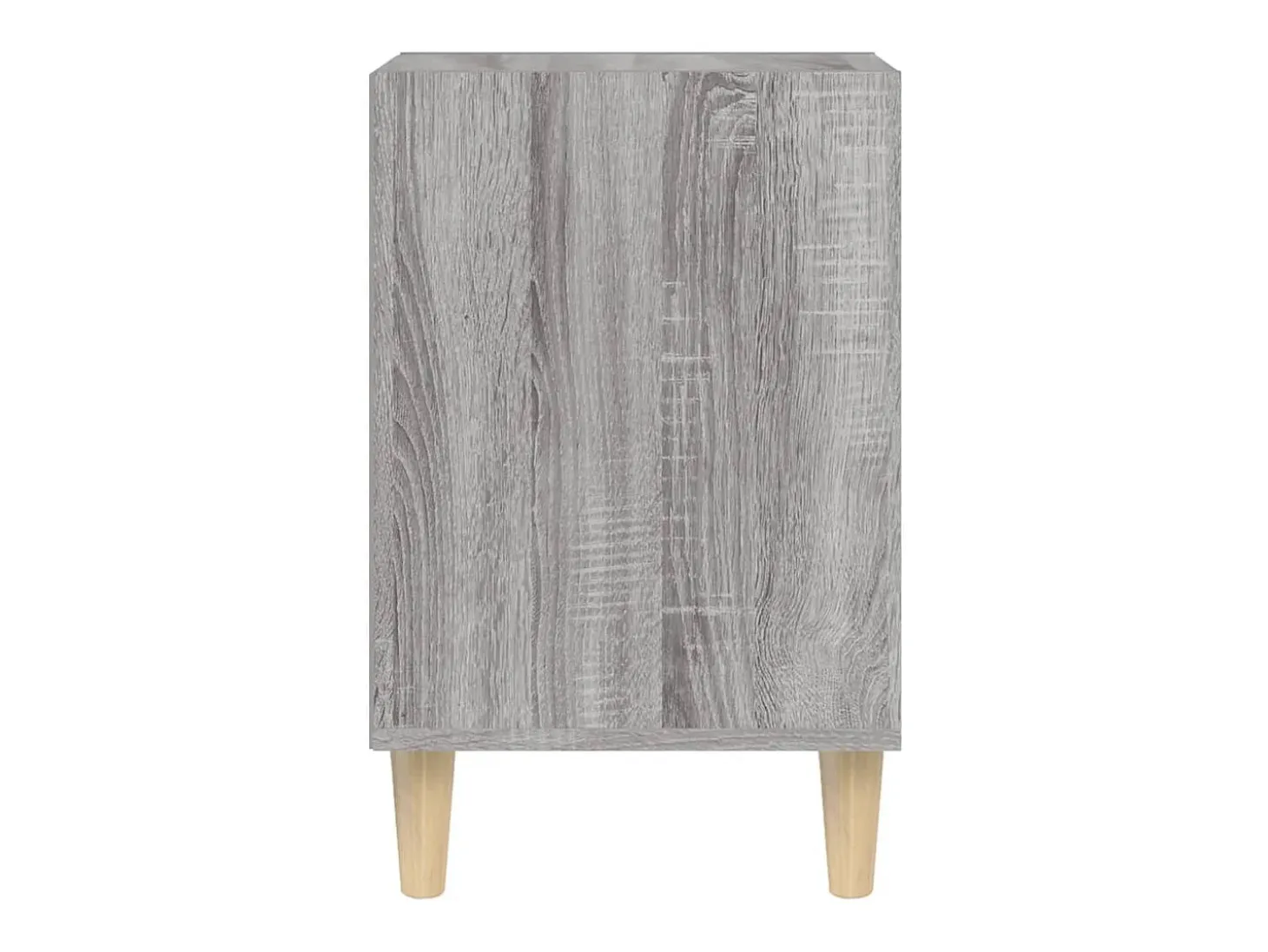 Ibtihal Mueble de TV madera contrachapada gris Sonoma 100x35x55 cm