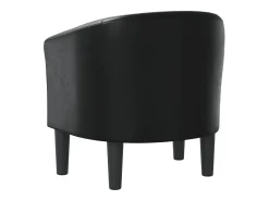 Jalkar Sillón cuero sintético negro