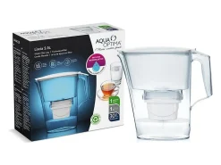 Jarra de agua con filtro Liscia Evolve Aqua Óptima 2,5L blanco