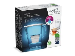 Jarra de agua con filtro Liscia Evolve Aqua Óptima 2,5L blanco