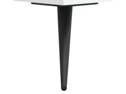 Joël Mueble de TV madera contrachapada blanco 150x30x44,5 cm