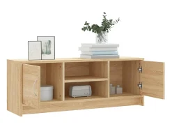 Jonah Mueble de TV madera de ingeniería roble Sonoma 102x30x37,5 cm