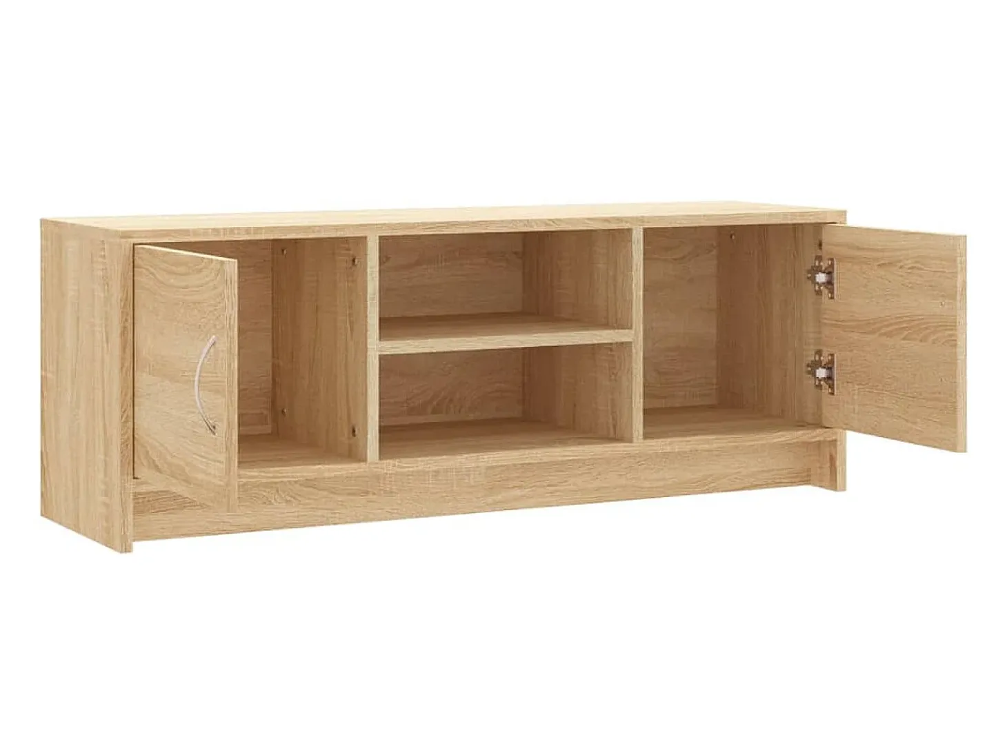 Jonah Mueble de TV madera de ingeniería roble Sonoma 102x30x37,5 cm
