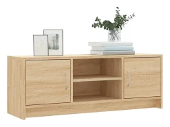 Jonah Mueble de TV madera de ingeniería roble Sonoma 102x30x37,5 cm