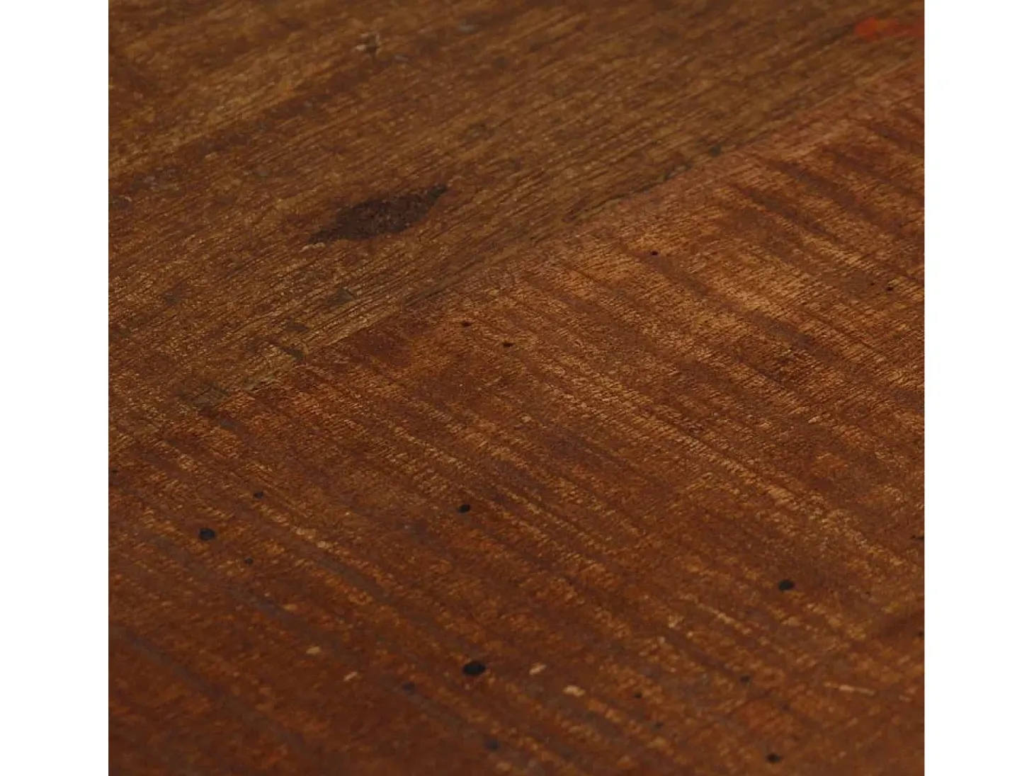 Juego de 2 taburetes de bar de madera maciza recuperada