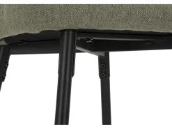 Juego de 2 taburetes de bar Lausanne Green (52 x 59 x 108 cm)