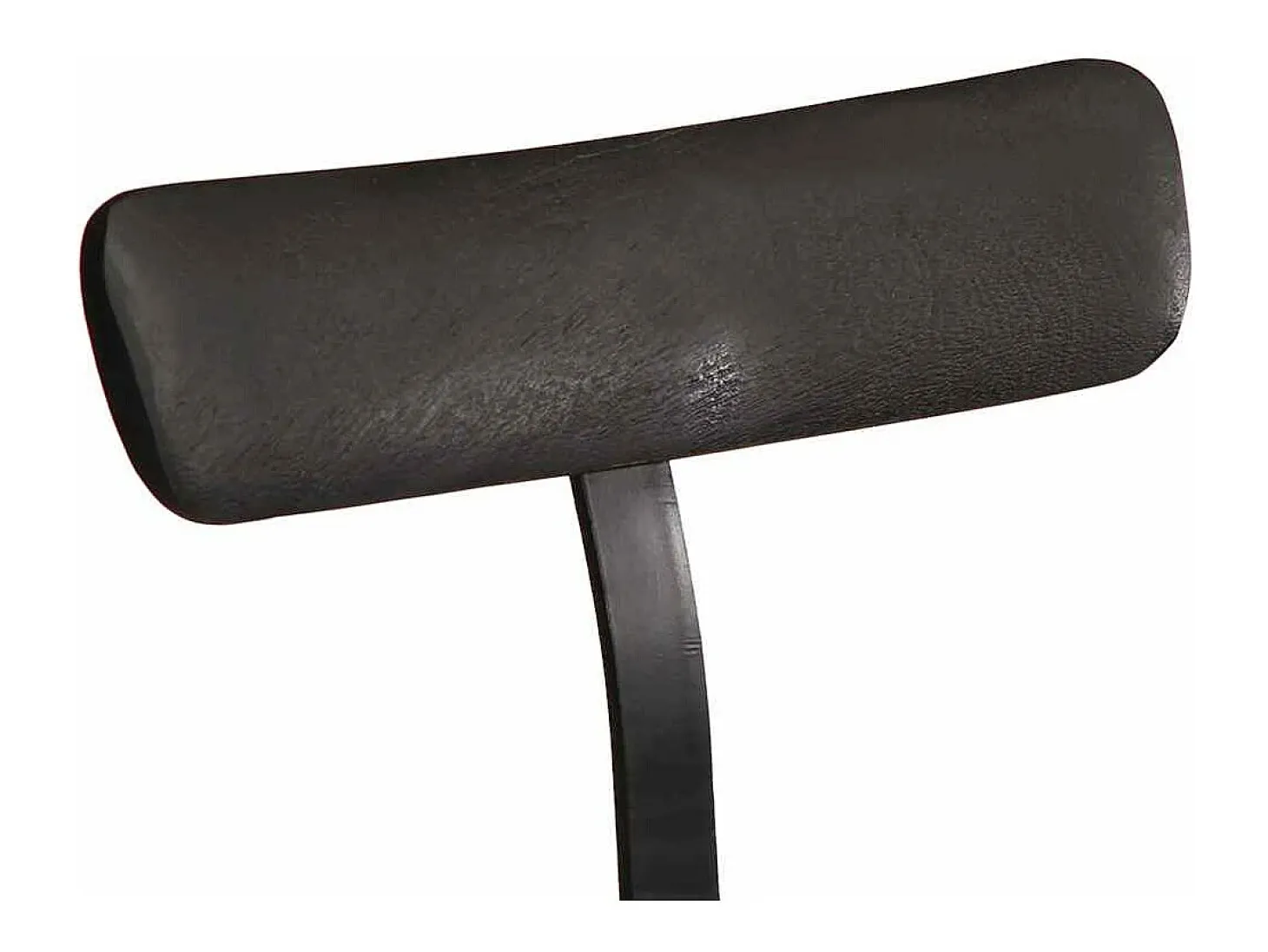 Juego de 2 taburetes de bar negros 49x43x103cm madera maciza de mango
