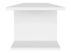 Kiandra Mueble de pared para TV blanco 103x30x26,5 cm