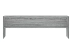 Kobe Mueble de TV madera de ingeniería gris Sonoma 120x40x40 cm