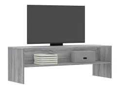 Kobe Mueble de TV madera de ingeniería gris Sonoma 120x40x40 cm