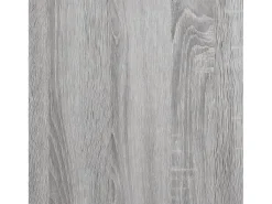 Librería 4 estantes madera ingeniería gris Sonoma 60x30x120 cm