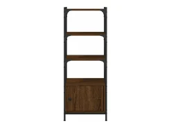 Librería 3 estantes madera ingeniería marrón 41x30x109,5 cm